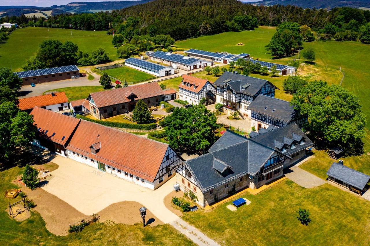 Ferienhof Domaene Groschwitz Rudolstadt Exteriör bild