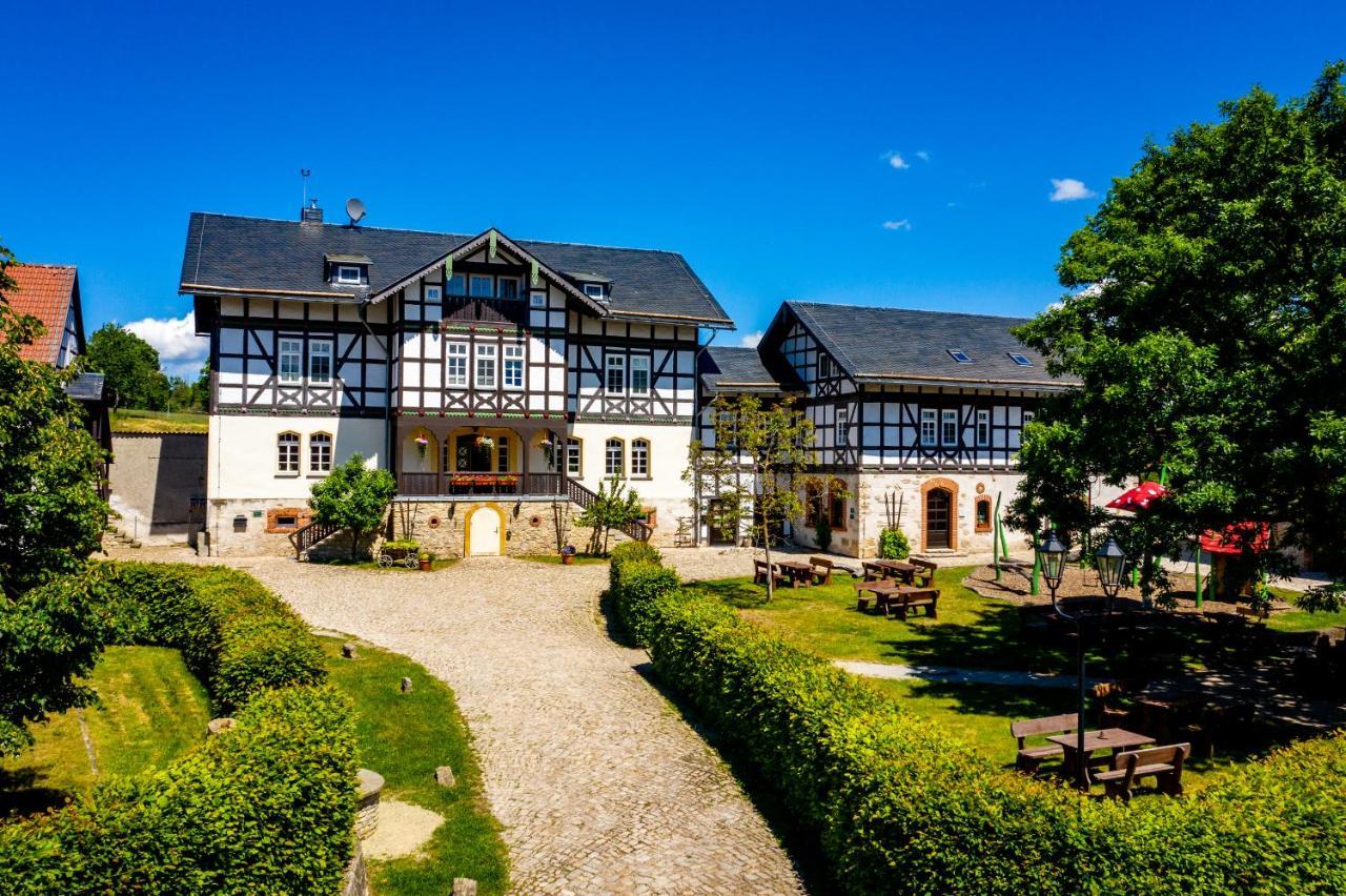 Ferienhof Domaene Groschwitz Rudolstadt Exteriör bild